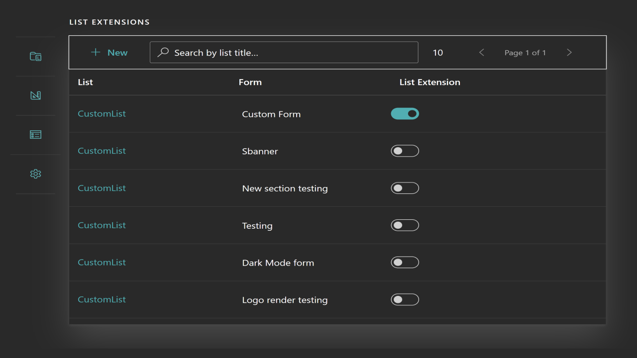 List Extensions